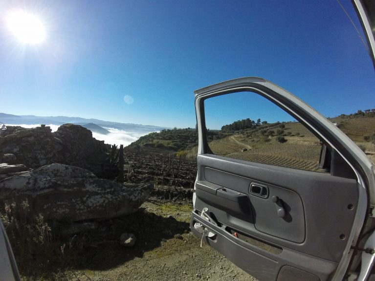 Winter fall over Douro Valley